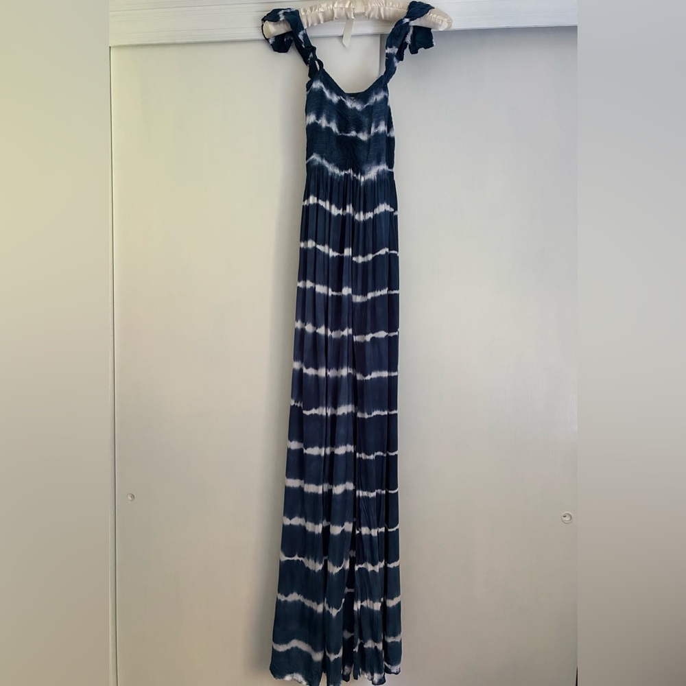 Tiare Hawaii Indigo Tie-Dye Hollie Maxi Dress